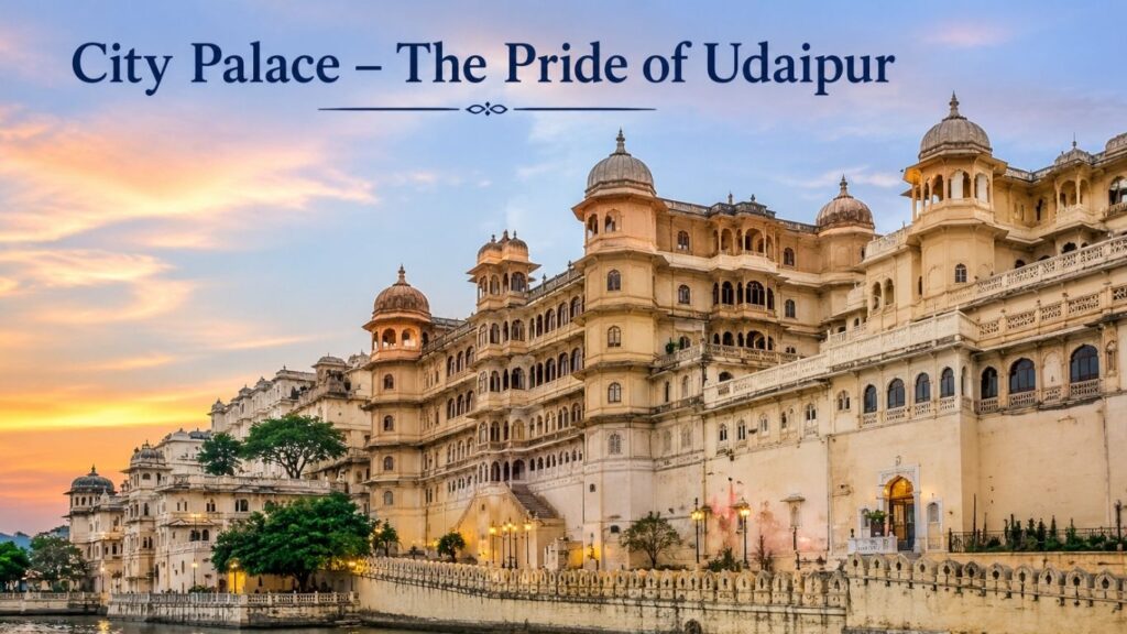 15 Best Places to Visit in Udaipur,
City Palace – The Pride of Udaipur,
