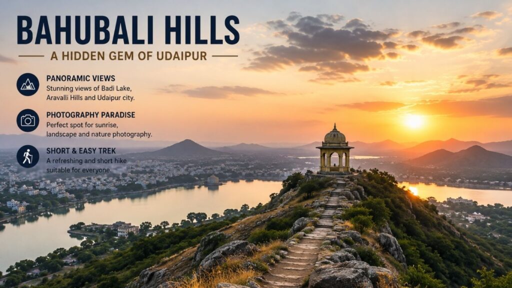 15 Best Places to Visit in Udaipur,
Bahubali Hills,