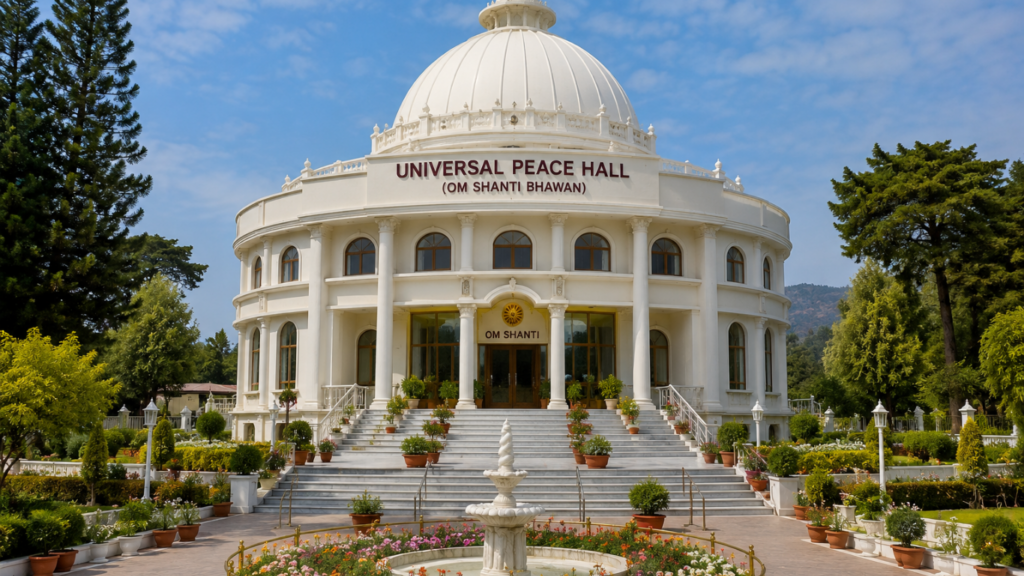 18 Best Places to Visit in Mount Abu,
Universal Peace Hall (Om Shanti Bhawan),