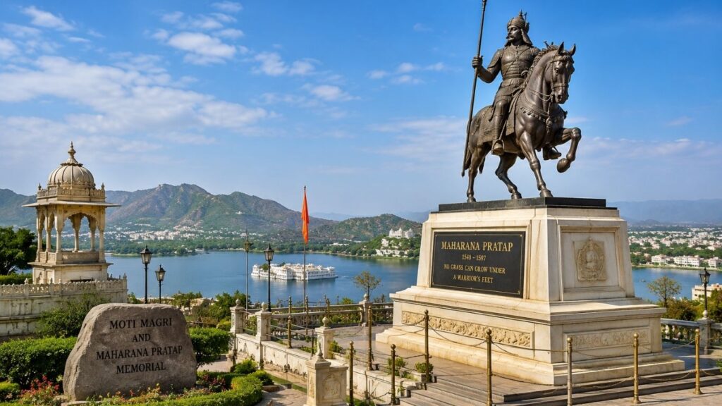 15 Best Places to Visit in Udaipur,
Moti Magri and Maharana Pratap Memorial,