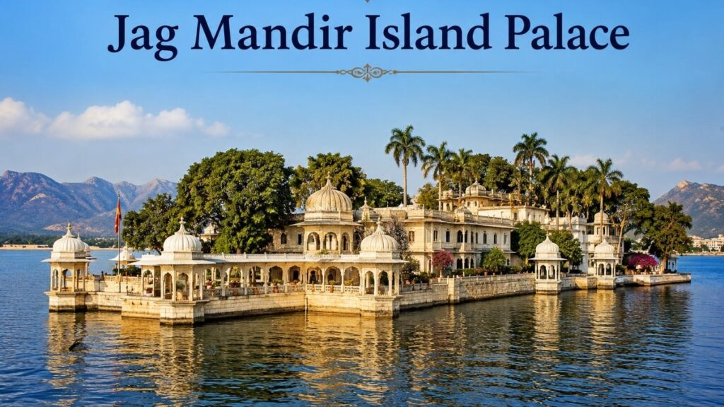 15 Best Places to Visit in Udaipur,
Jag Mandir Island Palace,
