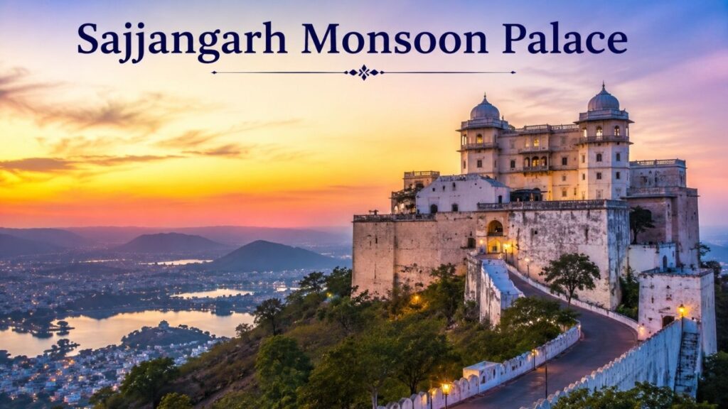 15 Best Places to Visit in Udaipur,
Sajjangarh Monsoon Palace,
