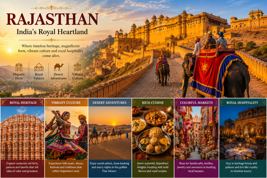 Best Time to Travel in India,
Rajasthan: India's Royal Heartland,