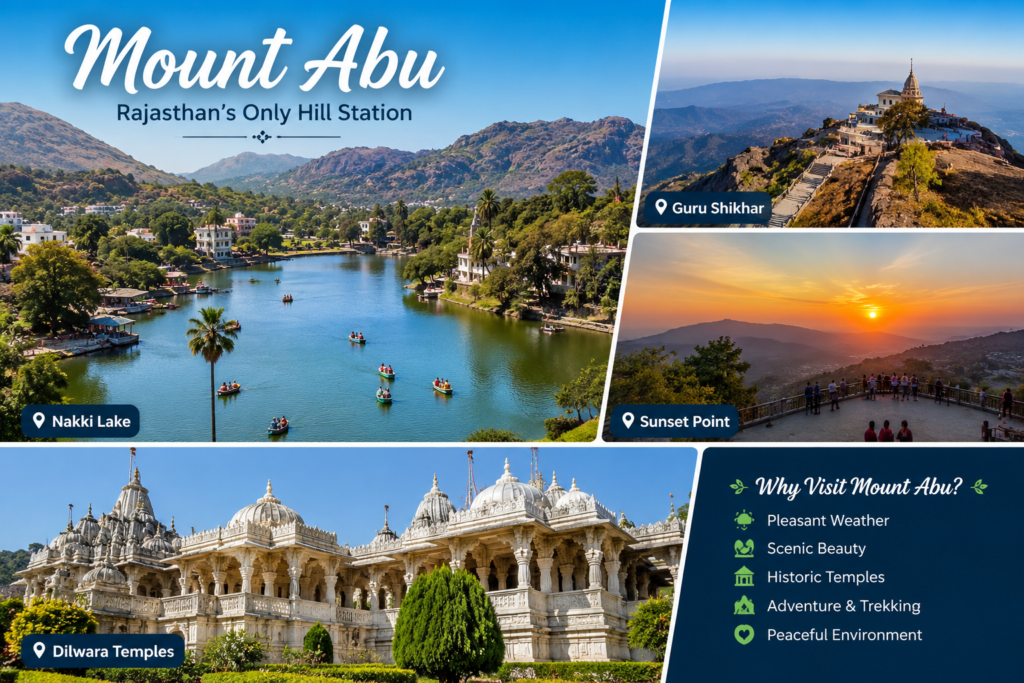 Best Time to Visit Rajasthan,
Mount Abu,