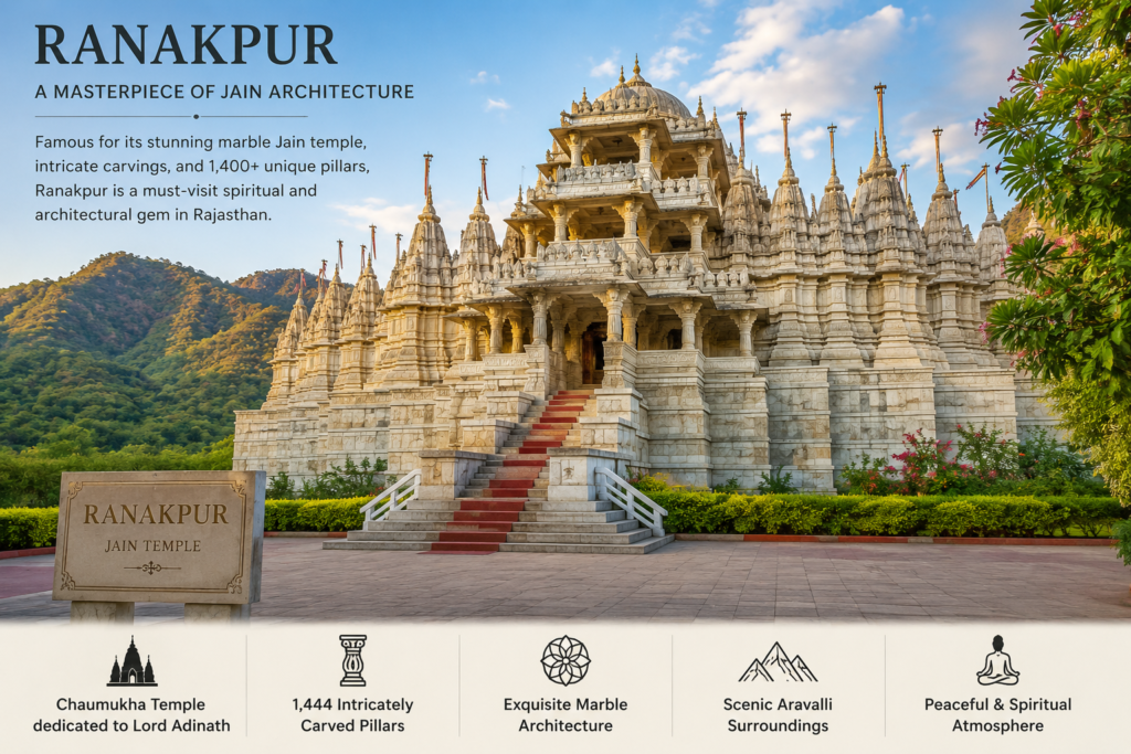 Best Time to Visit Rajasthan,
Ranakpur,
