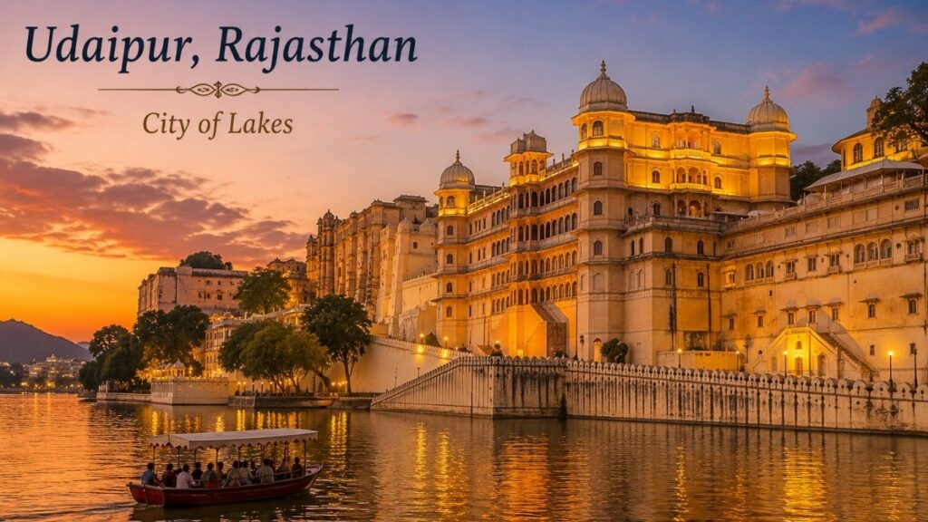 Places to Visit in India in July,
Udaipur, Rajasthan,