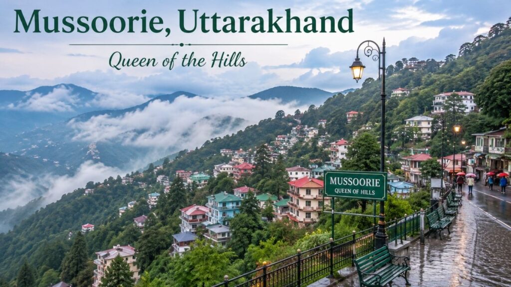 Places to Visit in India in July,
Mussoorie, Uttarakhand,