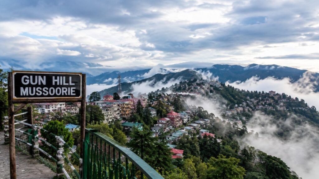 15 Best Places to Visit in India During Monsoon (2026),
Mussoorie, Uttarakhand – The Queen of the Hills in the Monsoon,