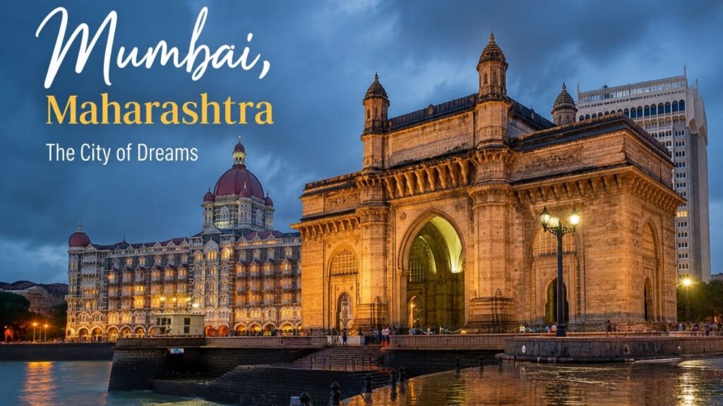 Places to Visit in India in July,
Mumbai, Maharashtra,
