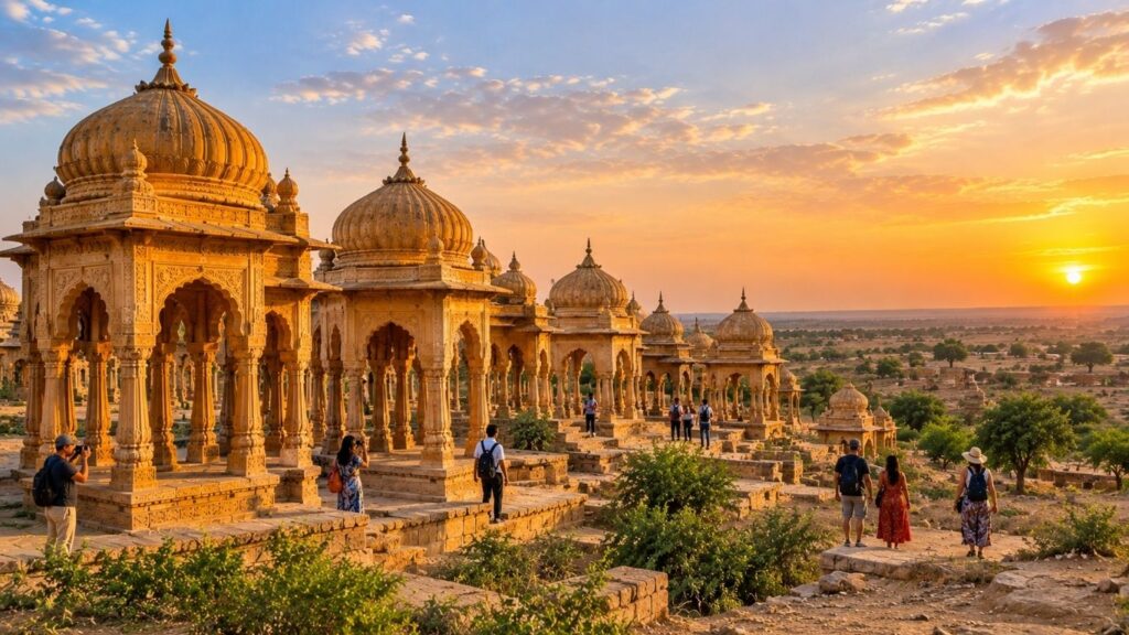 Places to Visit Near Jaisalmer, Places to visit at Bada Bagh, Jaisalmer, Bada Bagh Jaisalmer,