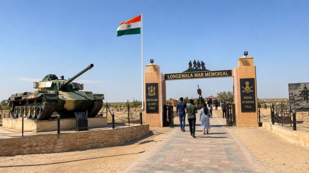 Places to Visit Near Jaisalmer, Longewala War Memorial, Places to visit at the Longewala War Memorial,