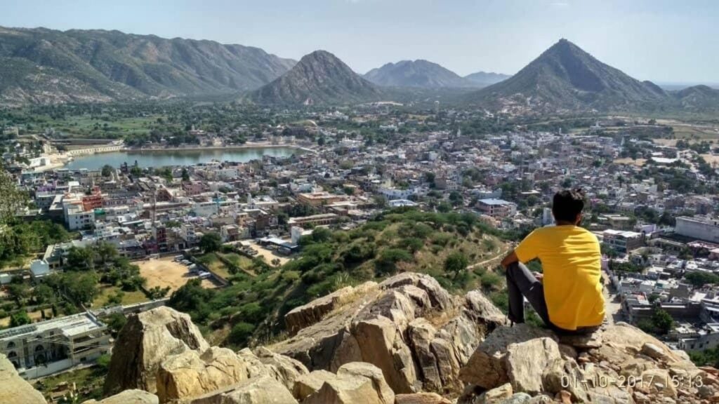 Best Places to Visit in Pushkar,
naga pahar pushkar aravalli hills,
Rugged Naga Pahar landscape near Pushkar, Rajasthan,